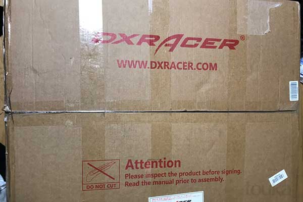 DXRACER（デラックスレーサー） DXZ フォーミュラ　箱の開封